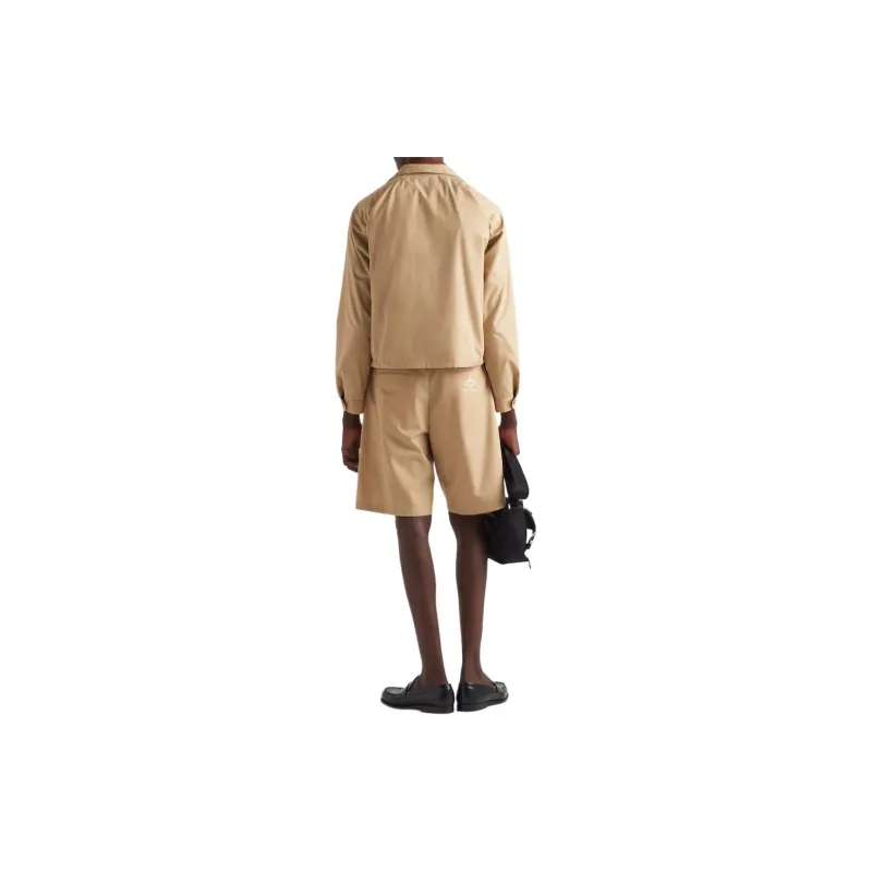 PRADA Poplin Bermuda Shorts-2