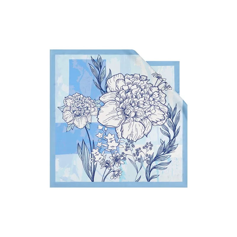 WENSLI Silk Scarves Women's-2