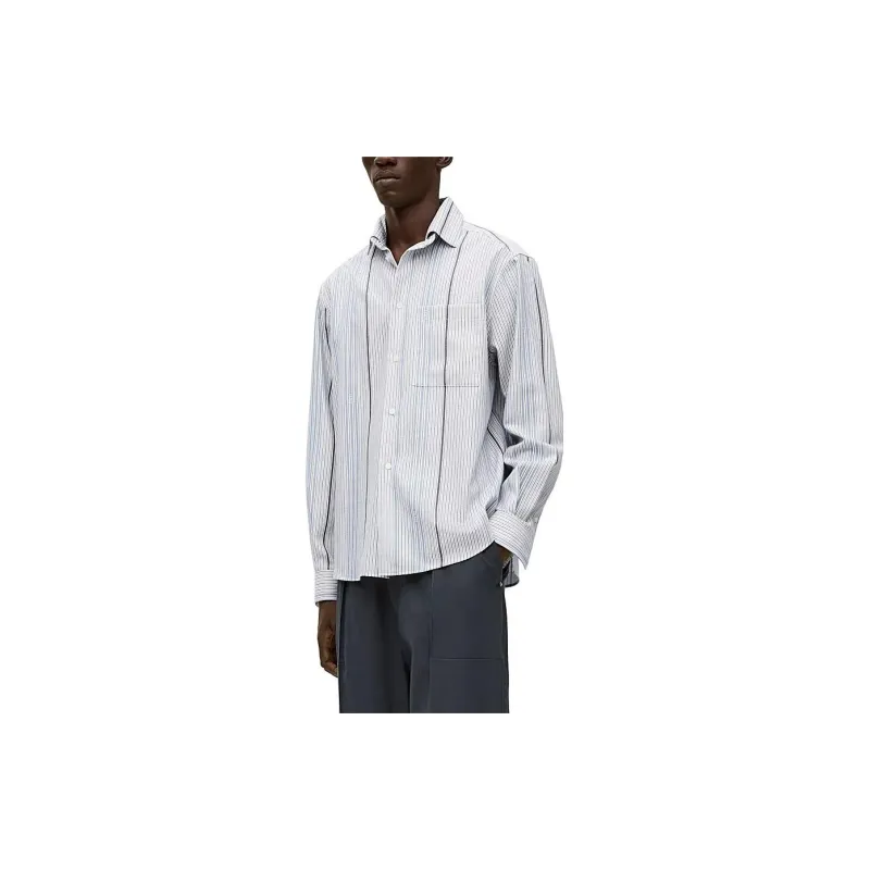 LOEWE Jacquard Hooded Shirt-3