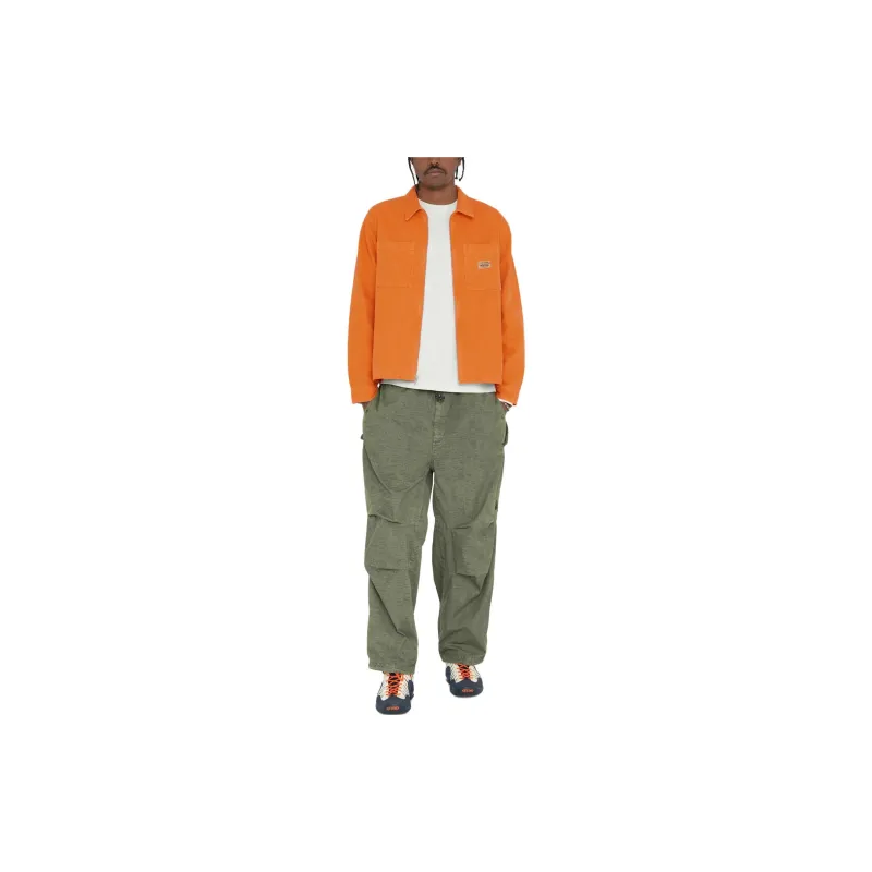 Stussy Washed Canvas Zip Shirt-16