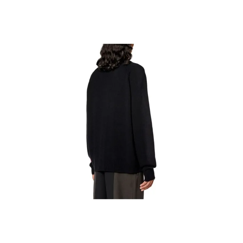 DIESEL Logo Intarsia Knit Cardigan-1