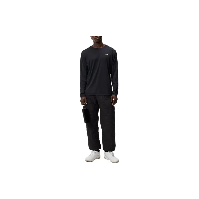 J.Lindeberg Ade T Shirt Ls T Shirt Men's Black-1