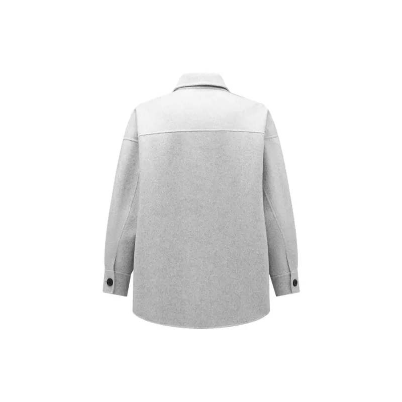 HERBEL Trench Coat Men's Light Gray-1