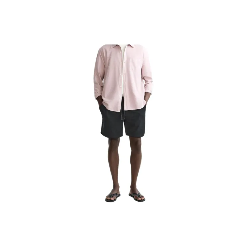 ZARA Casual Shorts Men Black-2