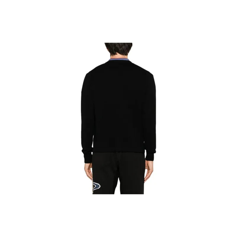 Vivienne Westwood Alex Orb Intarsia Knitted Cardigan-2