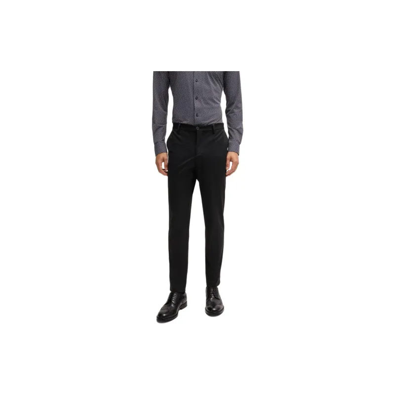 HUGO BOSS SS24 Casual Pants Men's Black-2