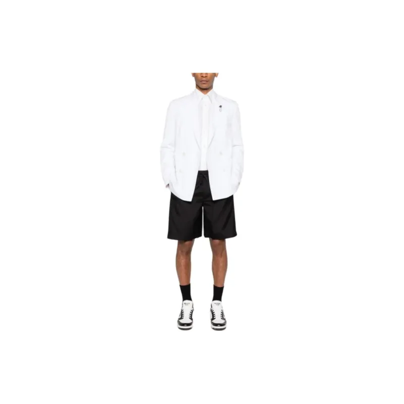 Valentino Side Stripe Drawstring Shorts-1