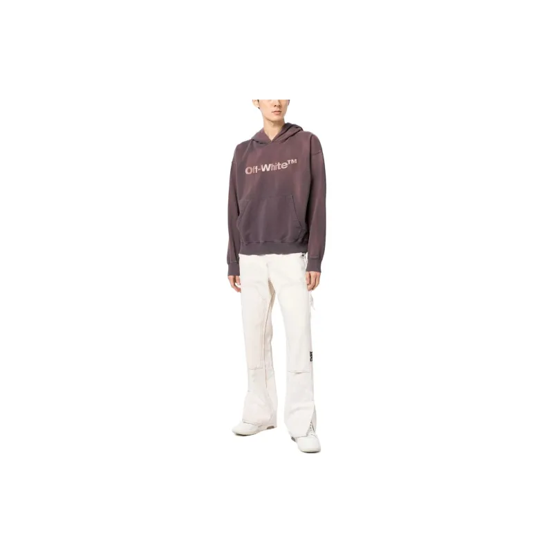 OFF WHITE Sweatshirts Men Chestnut-1