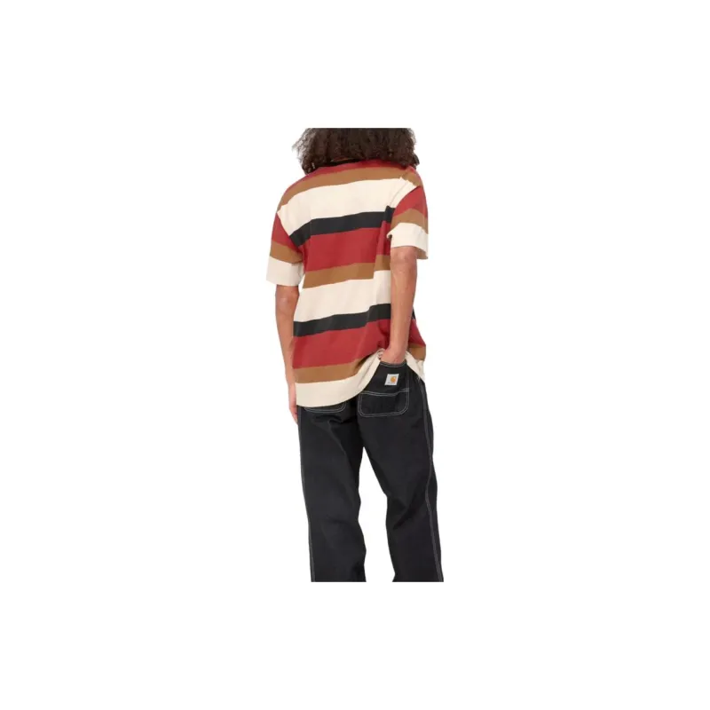 Carhartt WIP SS23 MARINA Series T Shirts Men Red-3