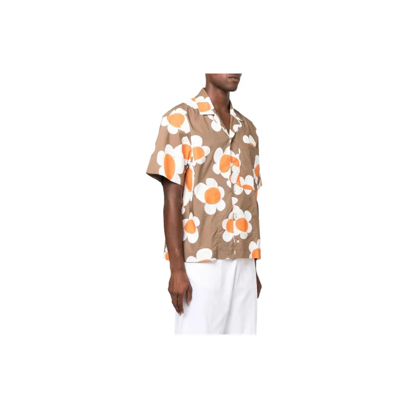Jacquemus Shirt Men's Umber/Print-3