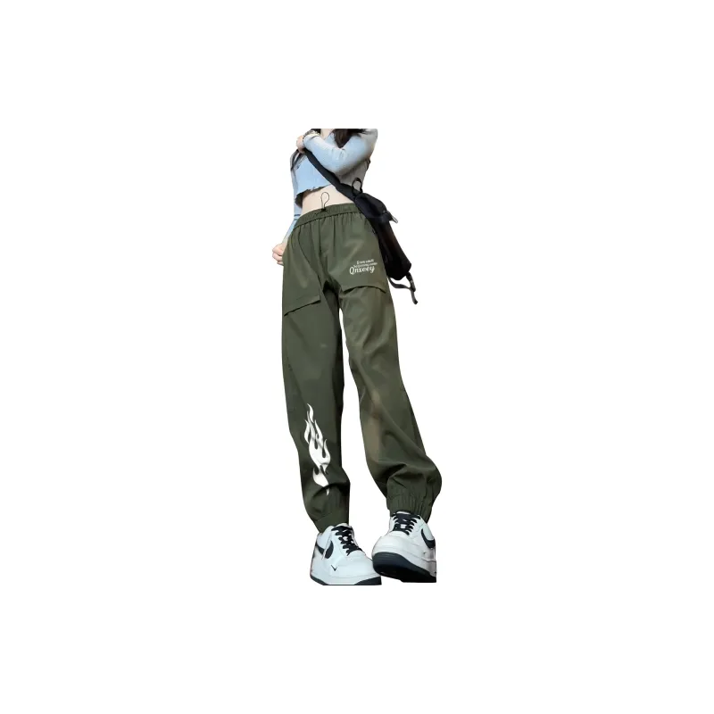 Qnxeey Casual Pants Unisex-25