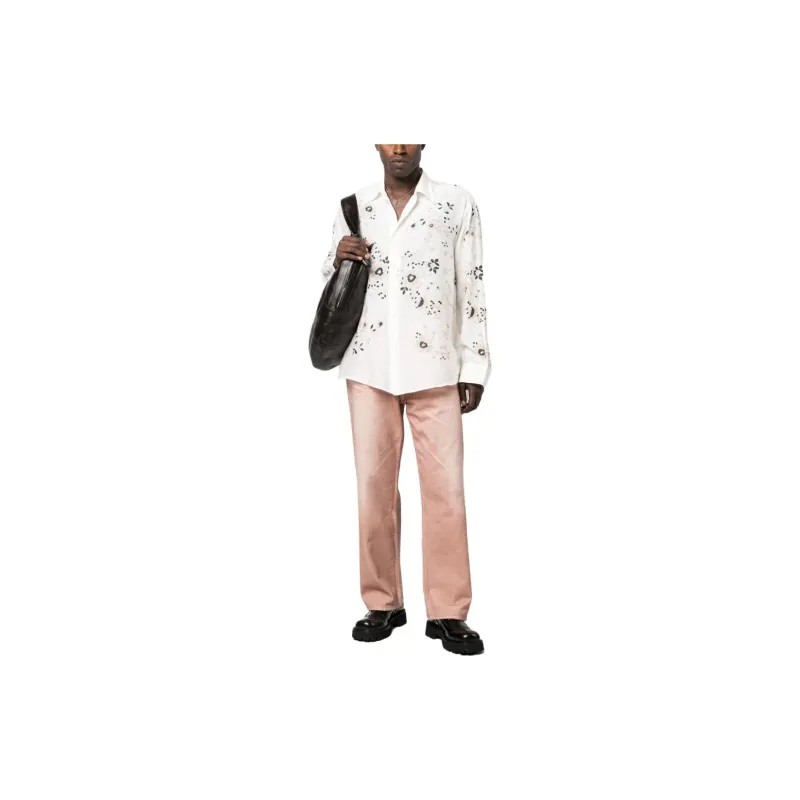 OUR LEGACY Above Shirt Floral-print Shirt-1