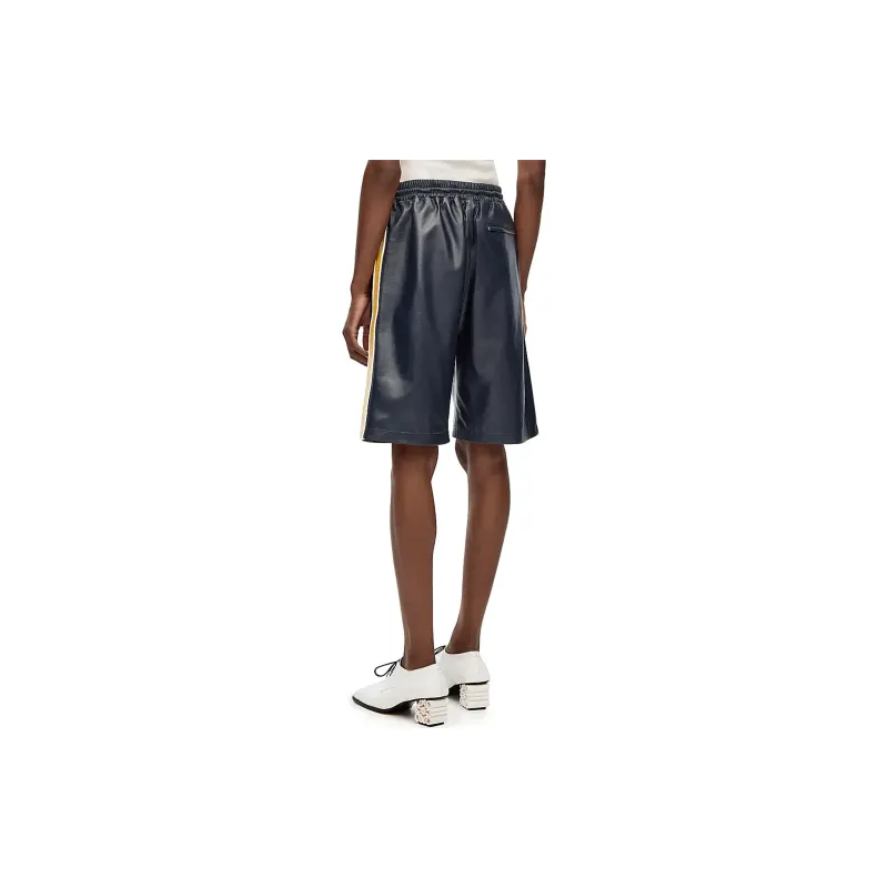 LOEWE Sports Shorts Men Marine Blue-2
