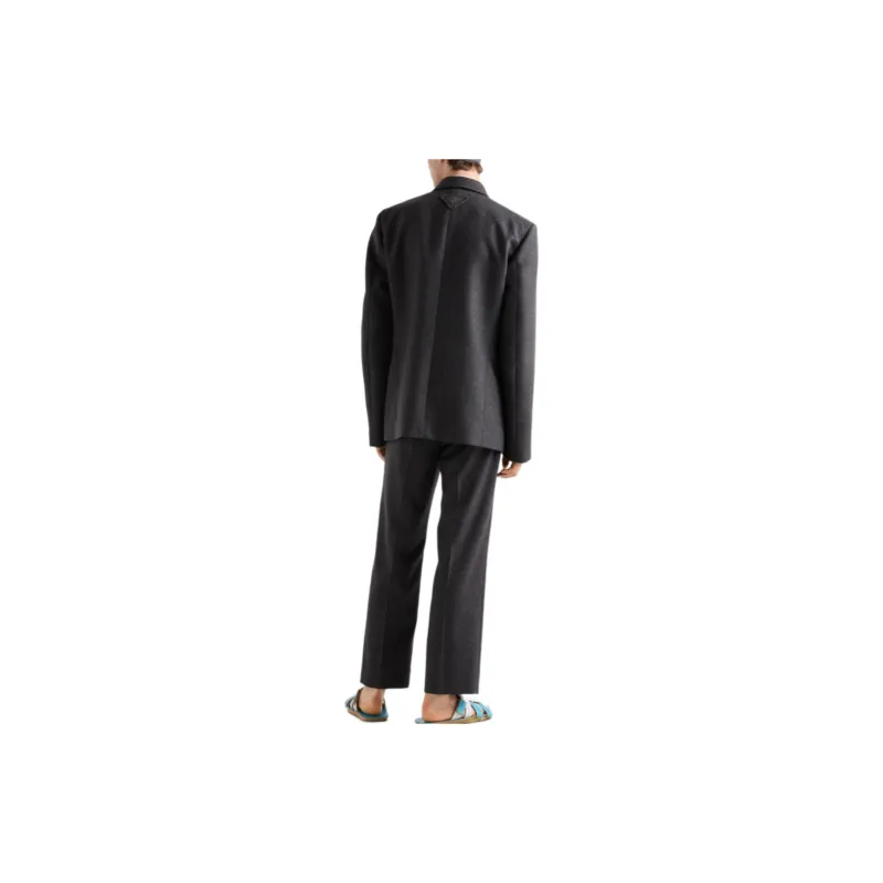 PRADA Double breasted Wool Blazer-2