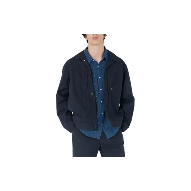 Levi's Business Suit Coat Men's Marine Blue-5