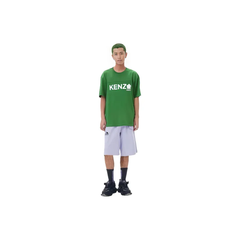 KENZO T Shirts Men Green-2