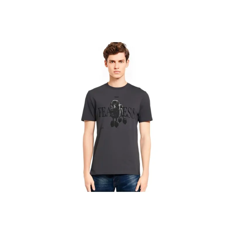 HUGO BOSS T Shirt Men's Black Gray-6