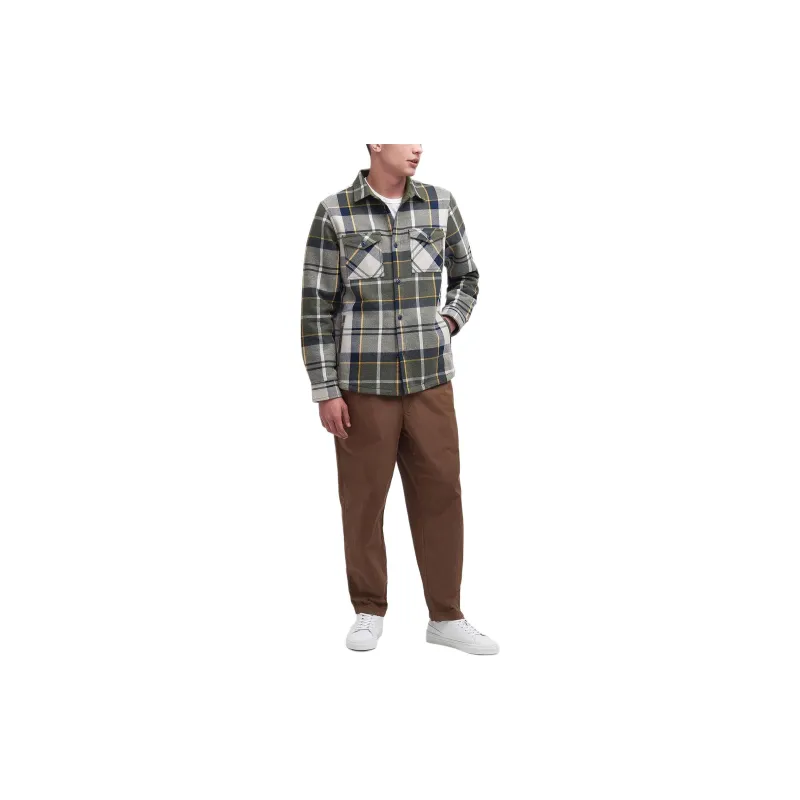 BARBOUR Cannich Overshirt Shirt Men's Green-1