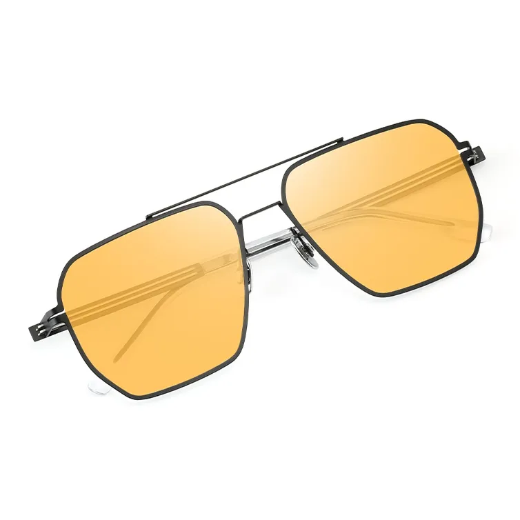SUPER SUNG Alloy Irregular Shape Sunglasses Unisex-2