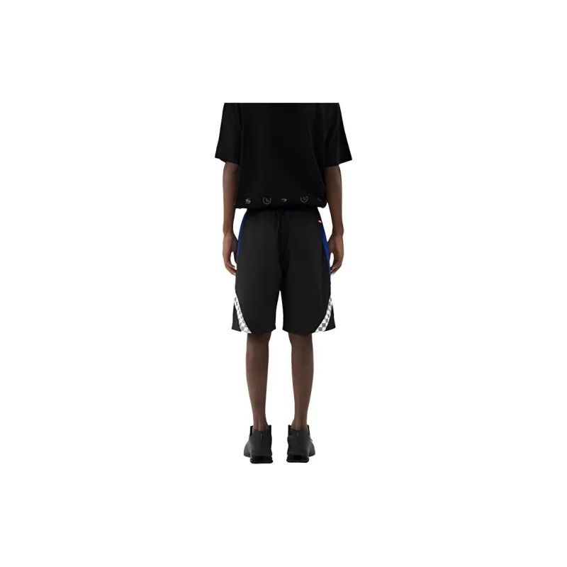 SPRAYGROUND Casual Shorts Unisex Black-3