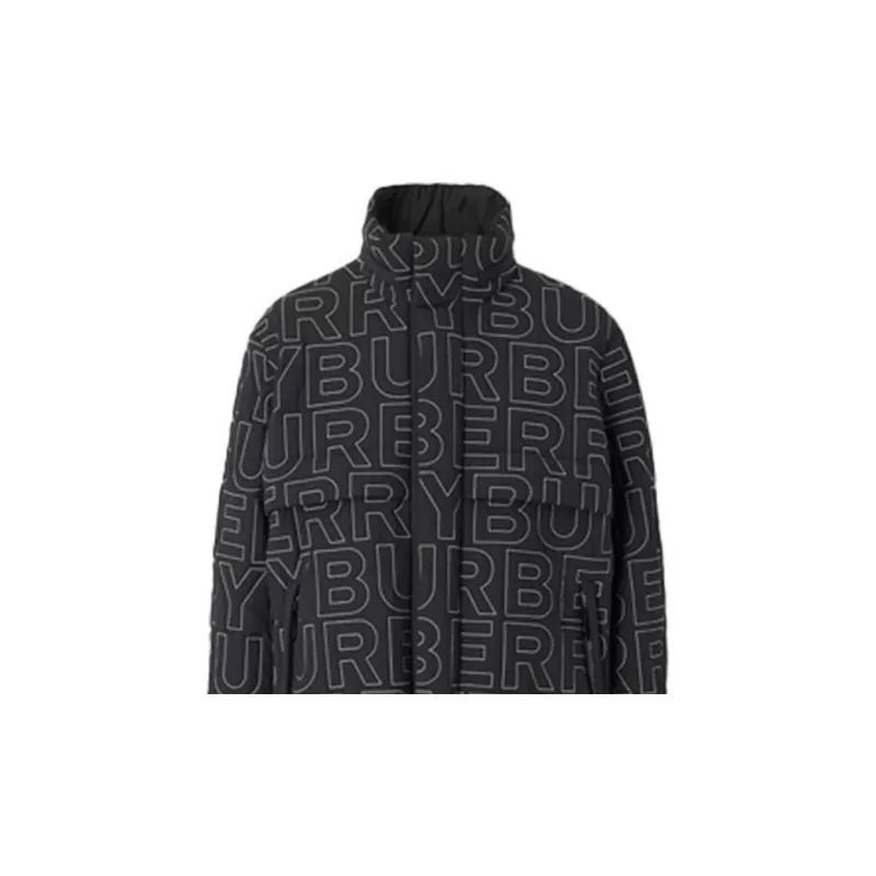 Burberry Embroidered Logo Packaway Jacket-3