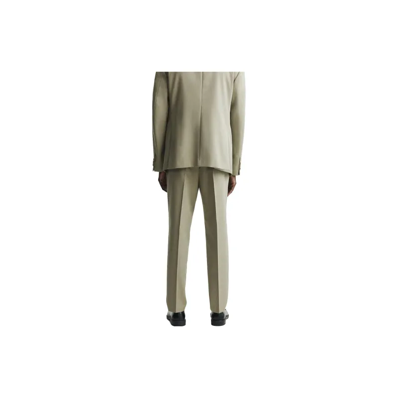 ZARA Suit Trouser Men's Medium Green-3