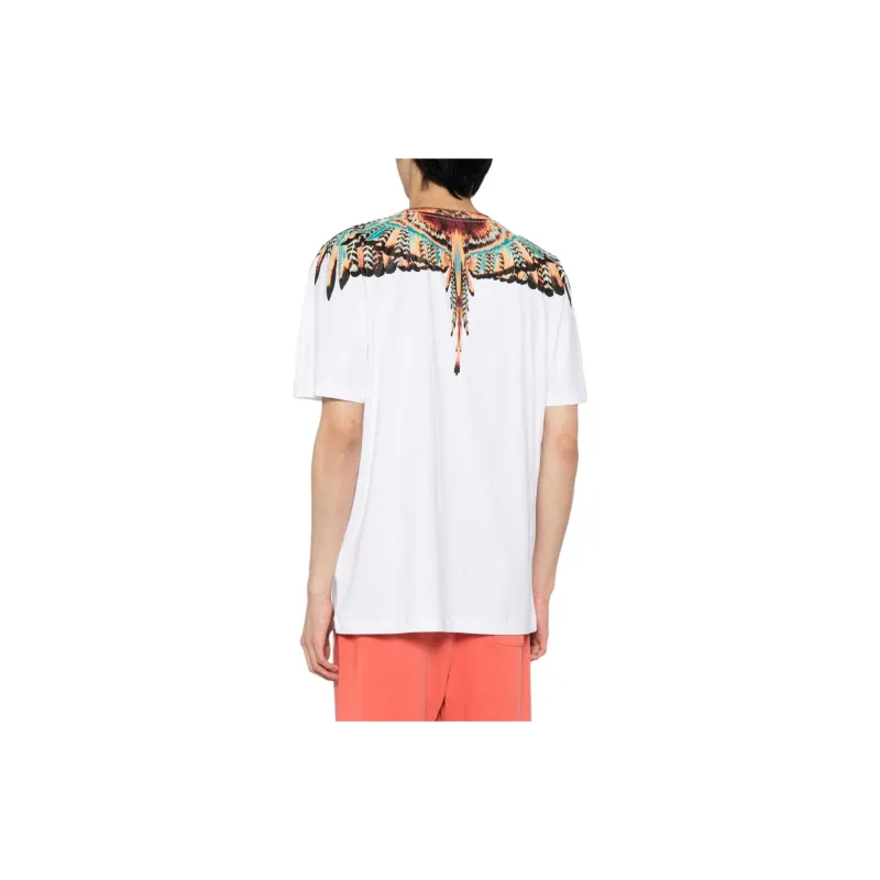 Marcelo Burlon Grizzly Wing Printed T Shirt-2