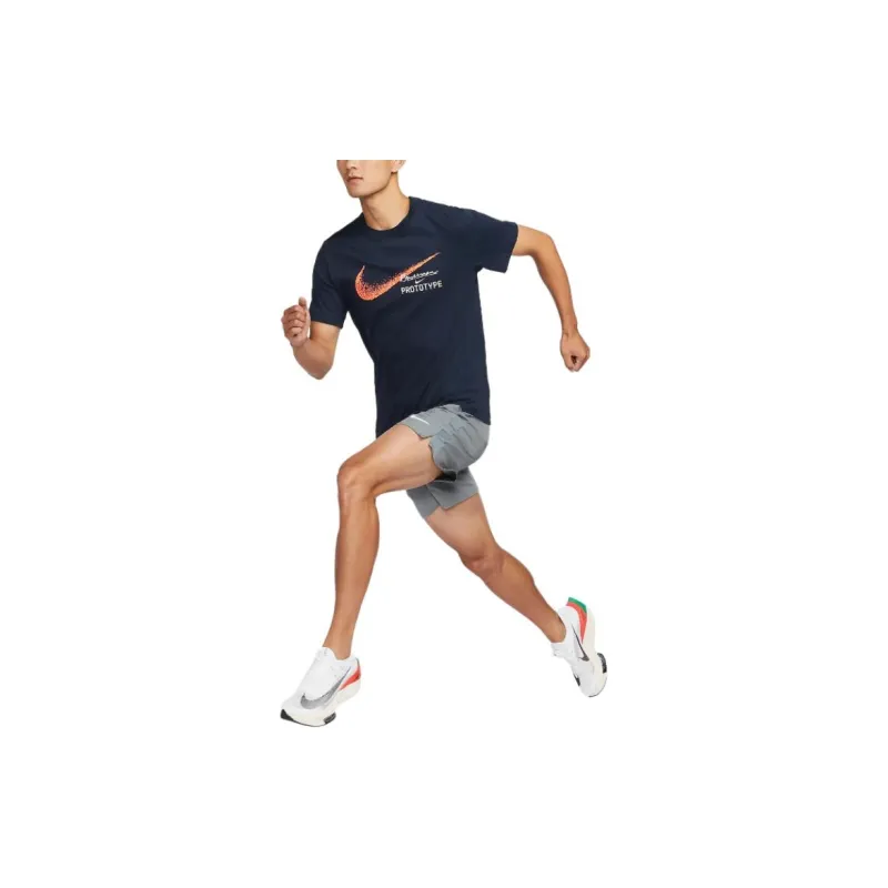 Nike T Shirt Men's Obsidian Color-2