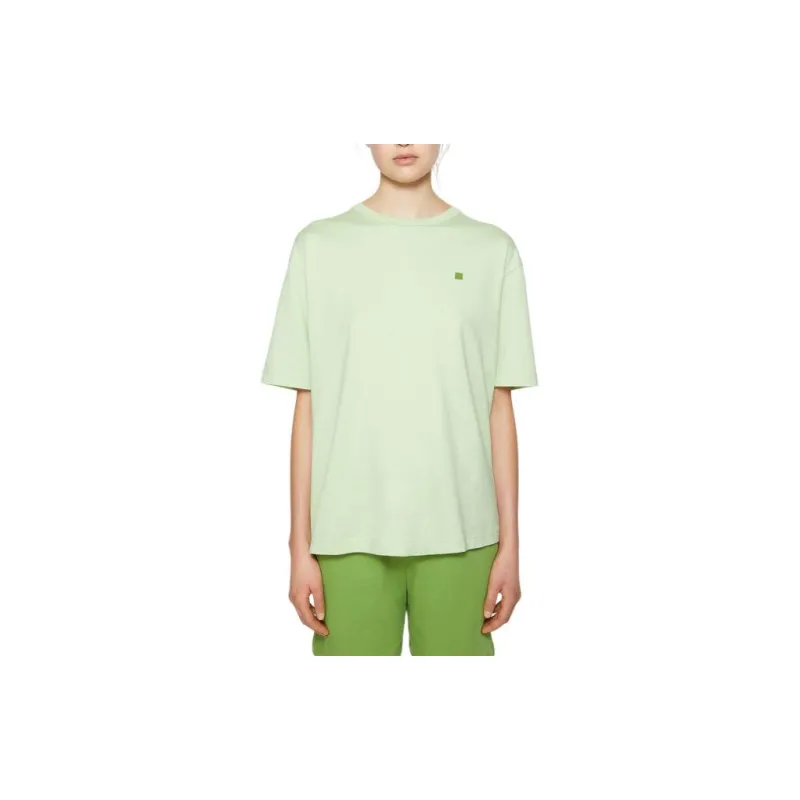 Acne Studios Logo Patch Crewneck T Shirt-1
