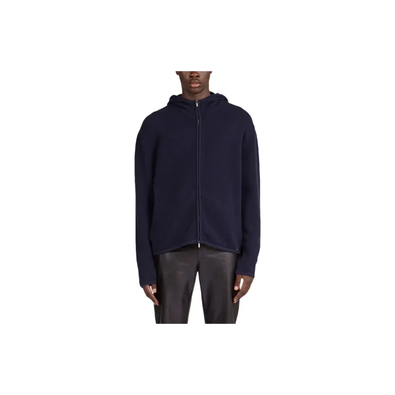 Ferragamo Logo-engraved Cashmere-blend Jacket-1
