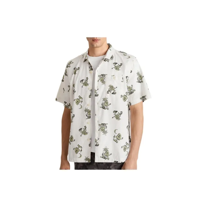 THE NORTH FACE Summer Outdoor Exploration Shirt Men's White-4