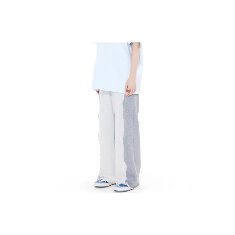ANDREA MARTIN Casual Pants Unisex Gray-3