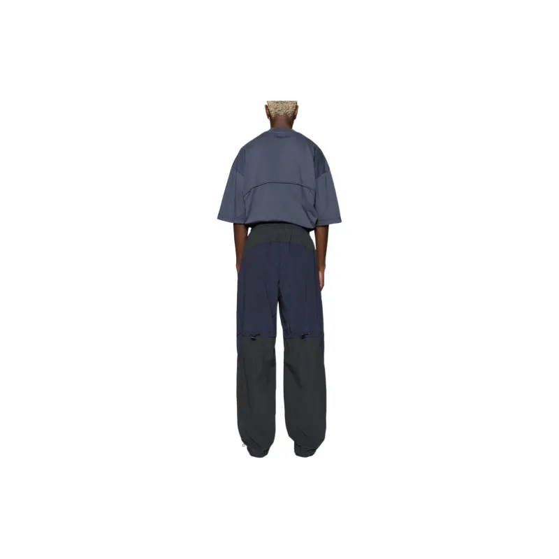 Reebok Panelled Mid Rise Straight Leg Pants-4
