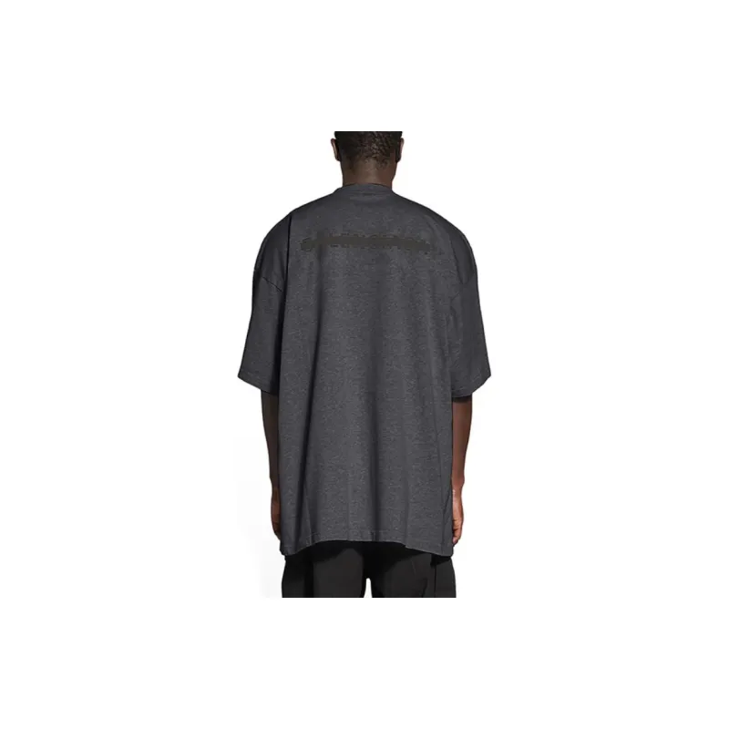 Balenciaga FW22 T Shirt Loose Fit Style Men's Black-3