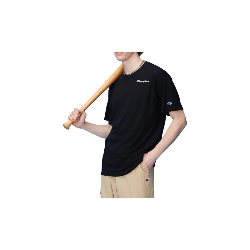 Champion T Shirt US Version Unisex Black-6