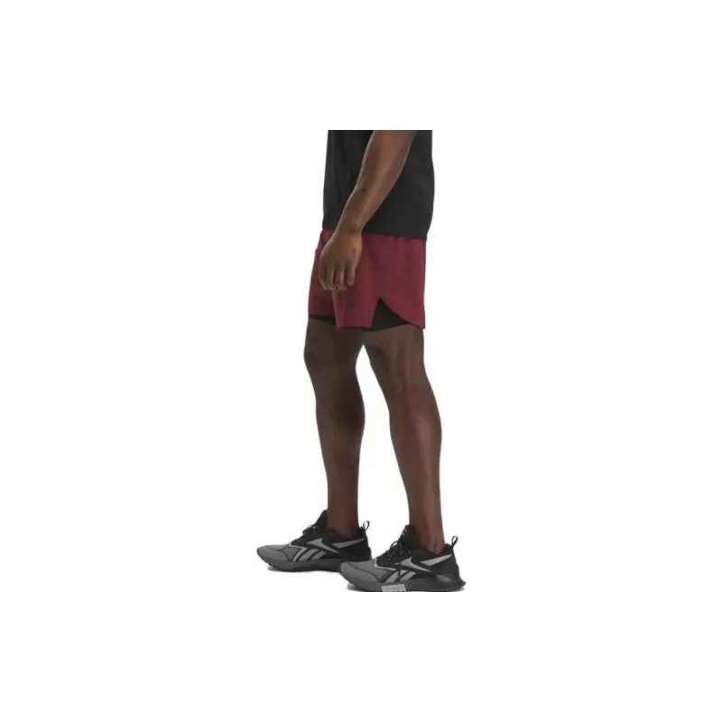 Reebok Casual Shorts Men Red-4