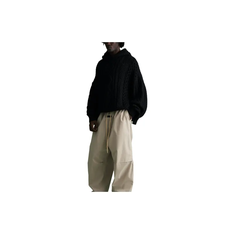 Fear Of God Essentials Cable Knit Hoodie-2