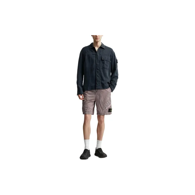STONE ISLAND SS24 Shirt Men's Marine Blue-4