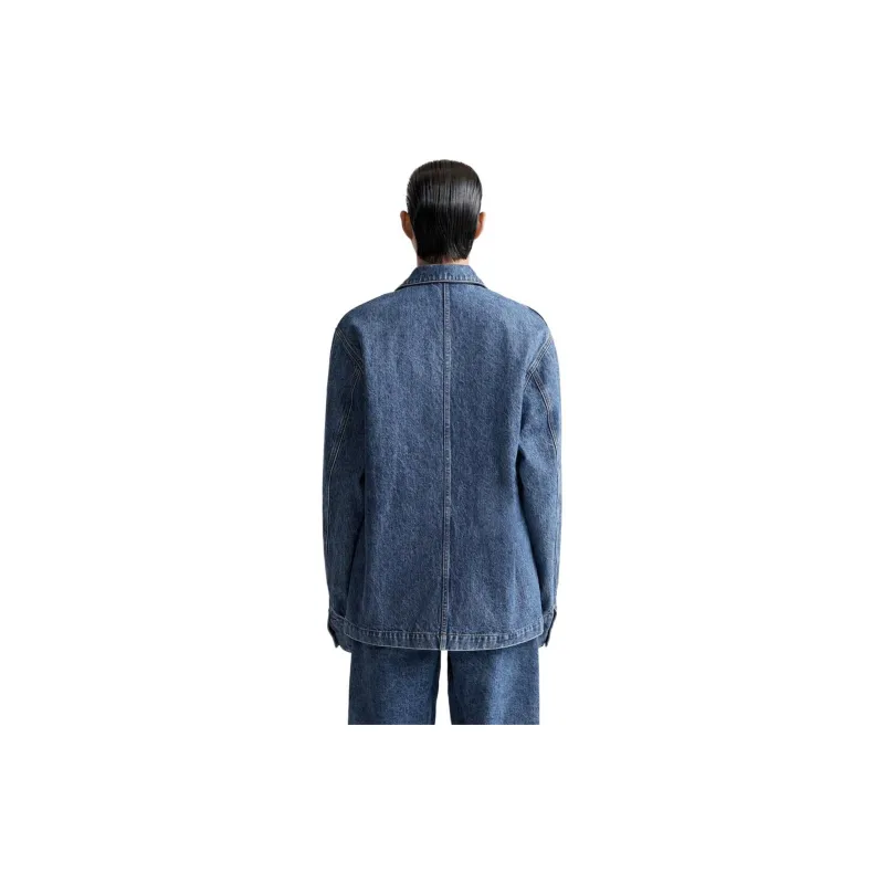 ZARA x STUDIO NICHOLSON Denim Jacket Men's Dark Blue-2