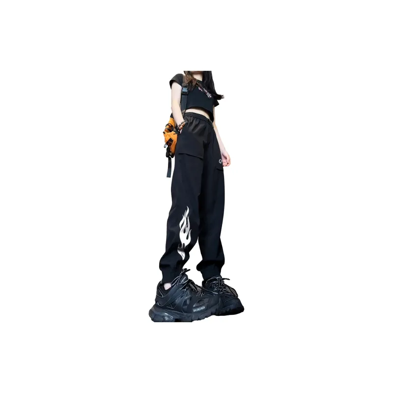 Qnxeey Casual Pants Unisex-12