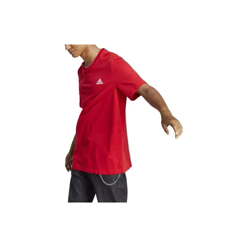 Adidas Essentials Single Jersey Embroidered Small Logo T Shirt-3