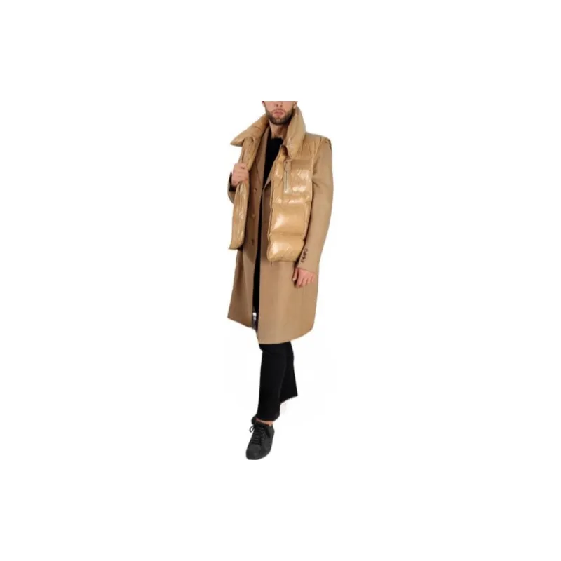 Burberry Coats Men Camel-6