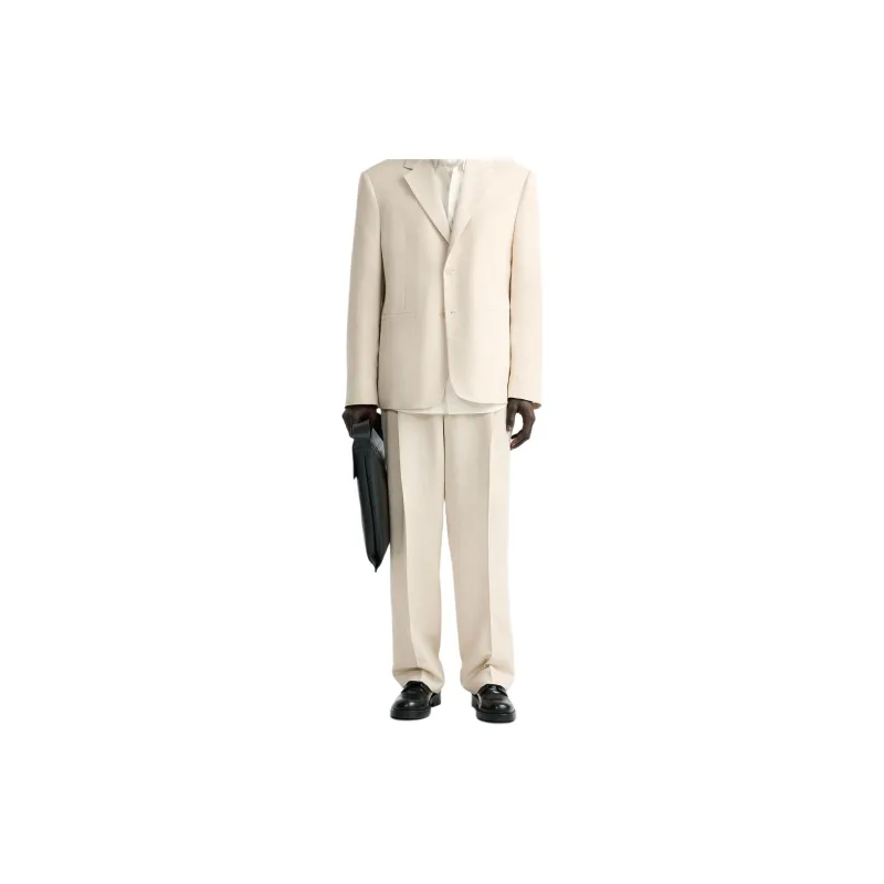 ZARA Suit Trousers Men Sand-2