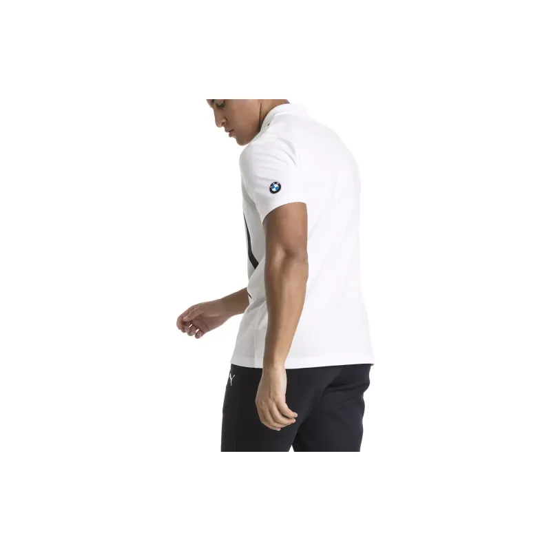 PUMA BMW Motorsport Polo Shirts Men White-4