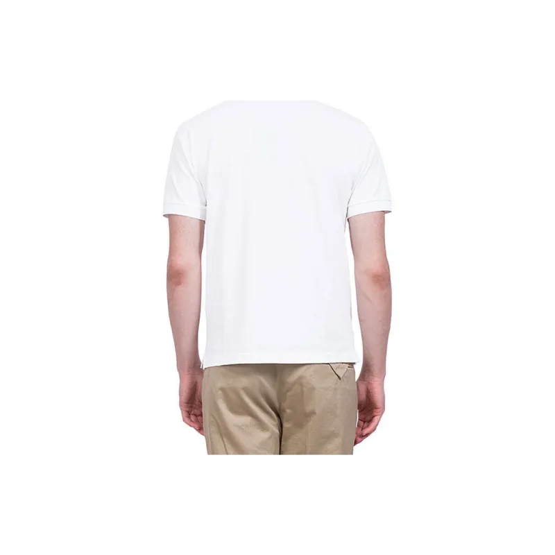 PRADA Polo Shirts Men White-3