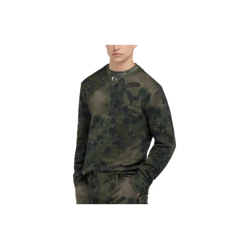 Roberto Cavalli SS24 Sweatshirt Men's Green-4