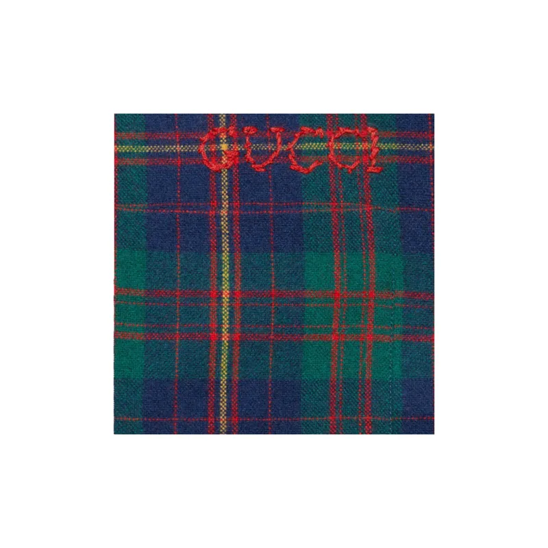 GUCCI Check Pattern Shirt-5