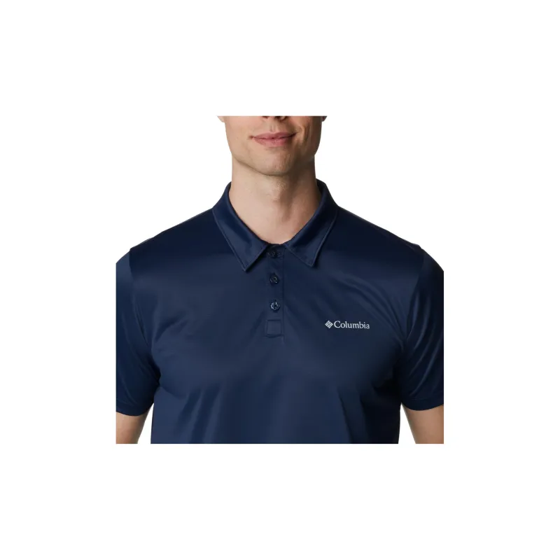 Columbia Polo Shirt Men's Navy Blue-4