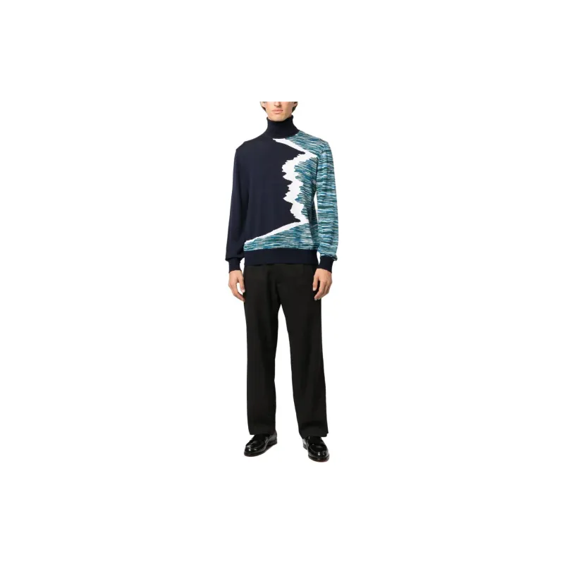 MISSONI Stripe pattern Roll neck Jumper-1