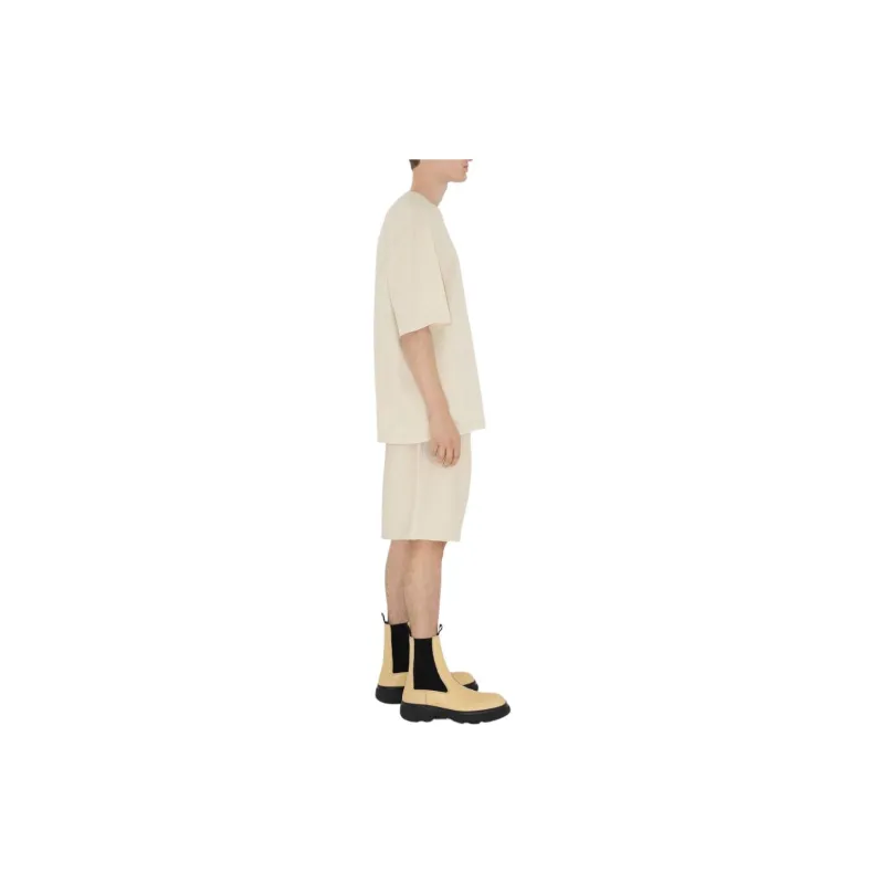 Burberry SS24 Casual Shorts Men's Beige-7